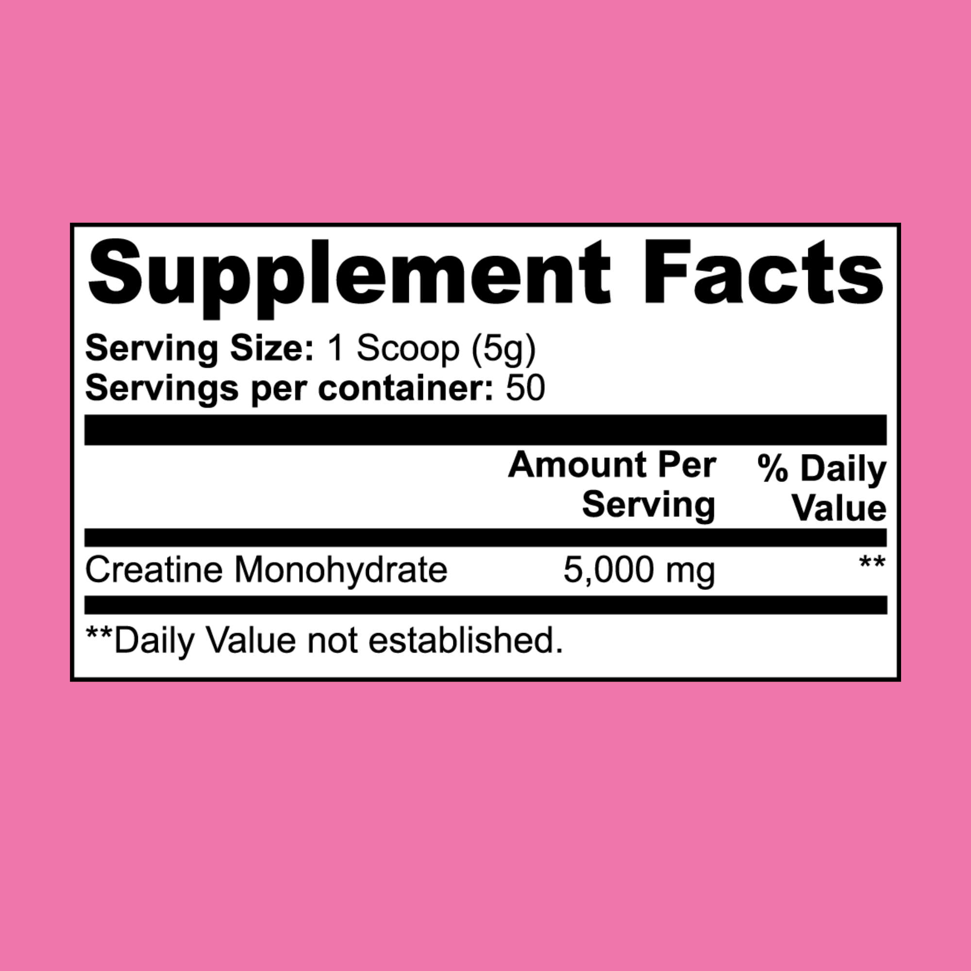 Creatine Monohydrate